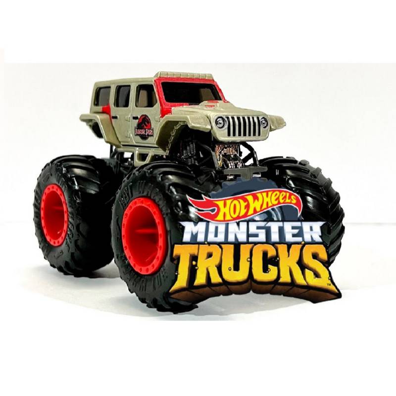 Hot Wheels Monster Truck Jurassic Park Jeep HOT WHEELS | falabella.com