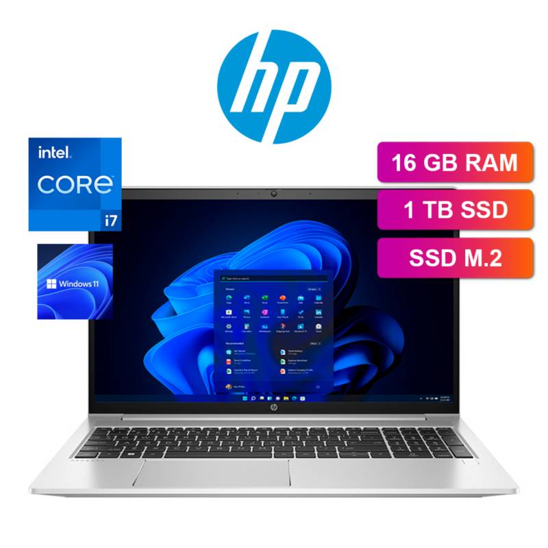 Notebook Hp Probook 450 G9 156 Fhd Led Core I7 1255u 16gb Ram 1tb Ssd M2 Hp 0084