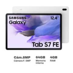 Tablet 124 Galaxy Tab S7 FE Wi-Fi 64GB SM-T733-Silver