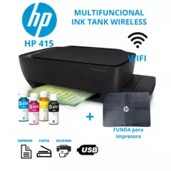 HP - Impresora multifuncional HP Ink Tank 415