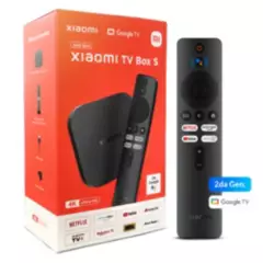 XIAOMI - Xiaomi Mi Box S 2da Generación con Google TV 4K UHD