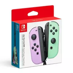 NINTENDO - Controles Joy-con Nintendo Switch Lila y Verde Pastel