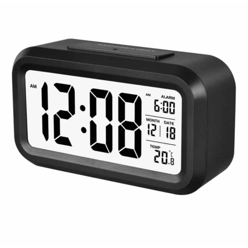 Reloj despertador digital con calendario, temperatura y con proyector de la  hora - Solohombre