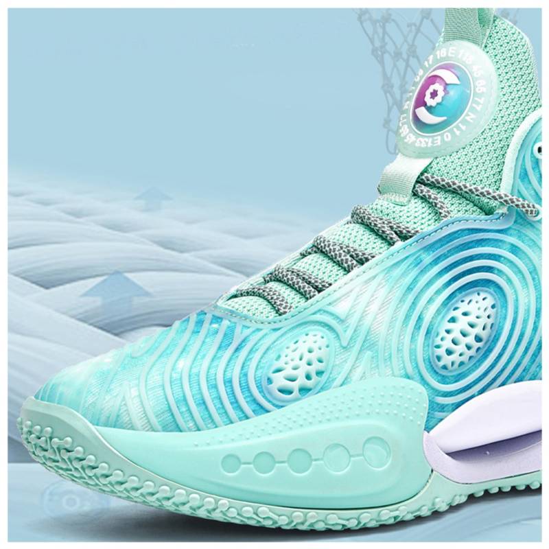 Zapatillas de baloncesto unisex-Lago azul CURMOON