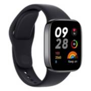 Bumper Protector con Mica Para Xiaomi Redmi Watch 3 Active Negro GENERICO