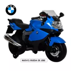 BMW - Moto BMW 12V K1300S Licenciado Rueda de Jebe Azul