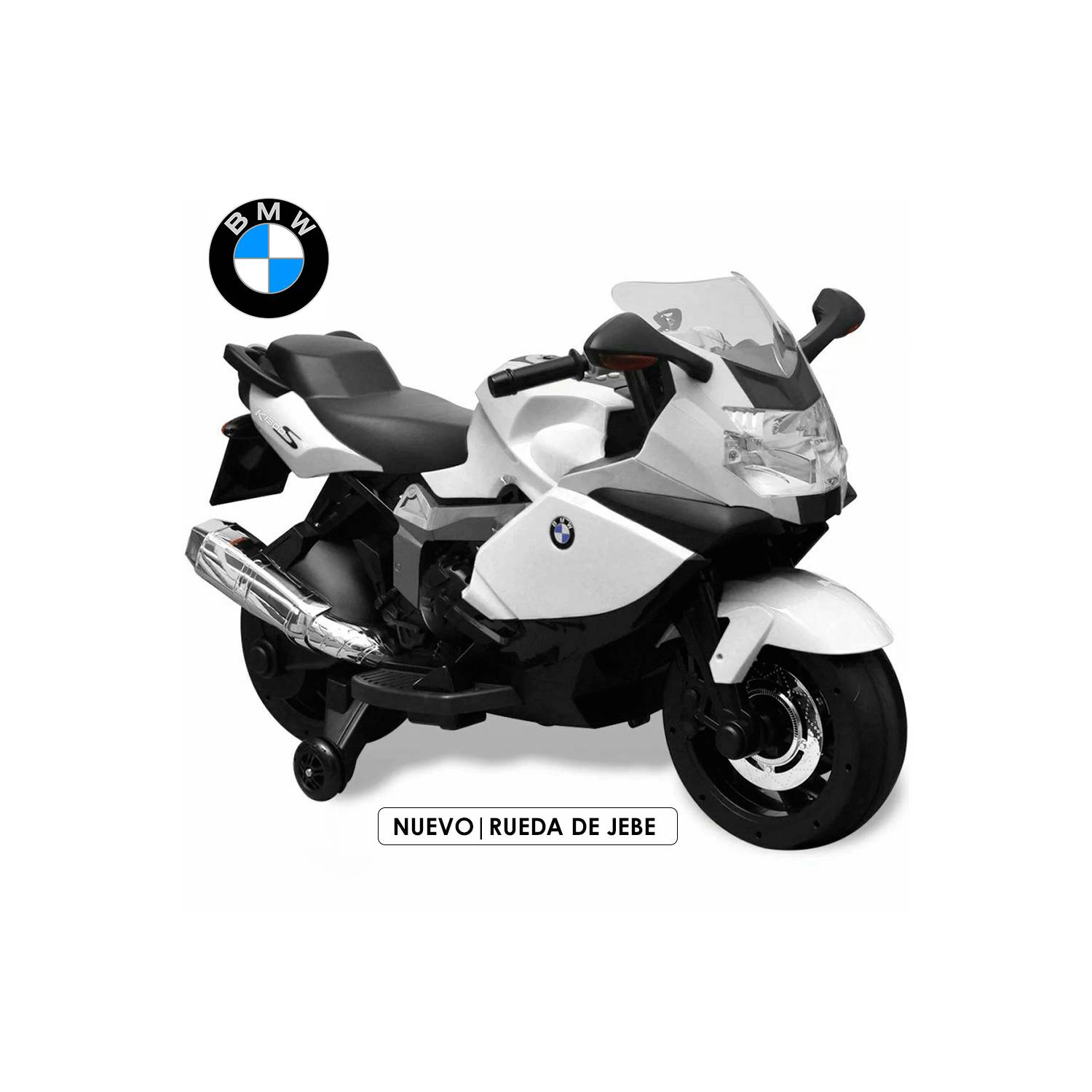 Características moto eléctrica para niños de hasta 7 años BMW k1300 S 12v 