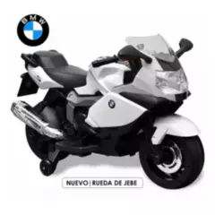 BMW - Moto BMW 12V K1300S Licenciado Rueda de Jebe Blanco