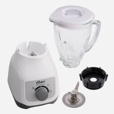 Oster BLSTKAG-WRD-053 White Blender WITH GLASS JAR 550W