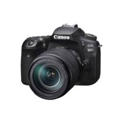 CANON - Cámara Canon EOS 90D con 18 - 135mm f3.5-5.6 IS USM HD Negro