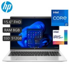 Laptop Hp Probook 450 G9 Core I7, 15.6" Fhd , 8Gb Ddr4, 512Gb Ssd, Windows 10