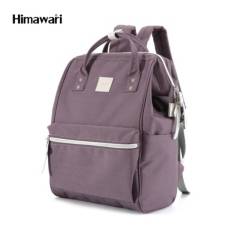 HIMAWARI - Himawari - Mochila multibolsillos porta laptop con USB - Violeta