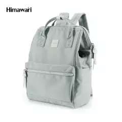 HIMAWARI - Himawari - Mochila multibolsillos porta laptop con USB - Verde Claro