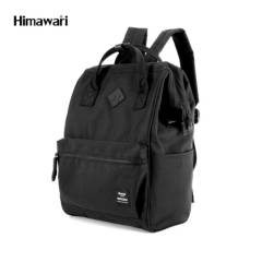 HIMAWARI - Himawari - Mochila porta Laptop con conexión USB - Negro