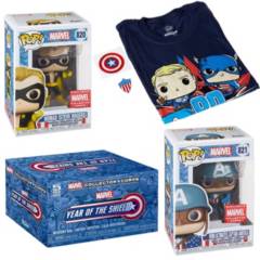 Marvel Collector Box Captain America 80th Year Of The Shield