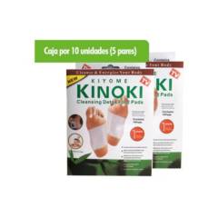 IMPORTADO - KINOKI Parches Desintoxicante para Pies caja de 10 unidades