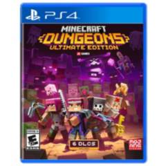Minecraft Dungeons Ultimate Edition Playstation 4