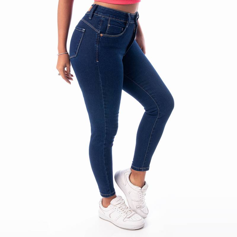 Pantalon Clasico Denim Stretch Mujer Denise PIONIER