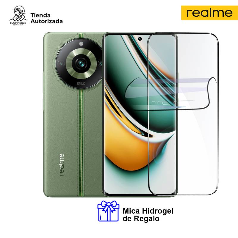 Celular Realme 11 Pro Plus 5g 12gb Ram 512gb Verde +Mica hidrogel