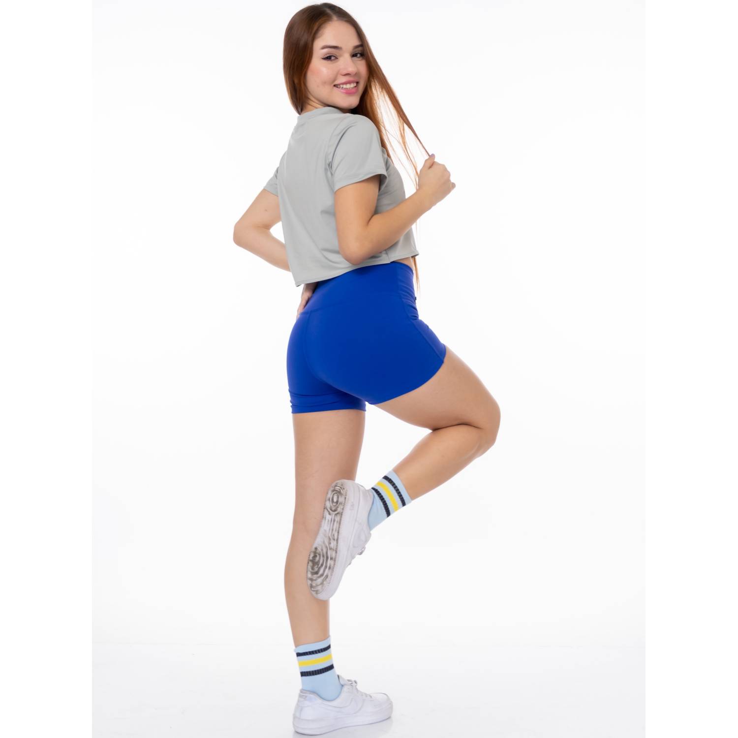 Short Mujer Pretina alta - Leggings - Ropa deportiva gym Mujer GENERICO