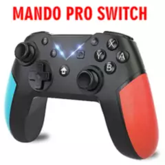 SEISA - Mando Nintendo Switch Pro Con Modo Turbo ROJO