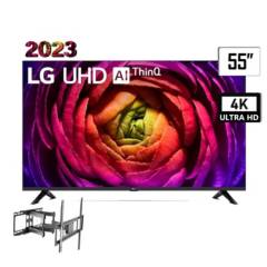 Televisor LG 55" Smart TV 4K UHD Frameless 55UR7300 2023