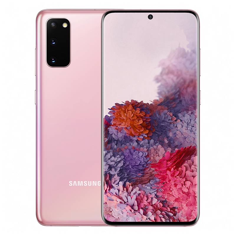 SAMSUNG - Samsung Galaxy S20 5G 12 + 128GB SM-G981U1 Single Sim Rosa