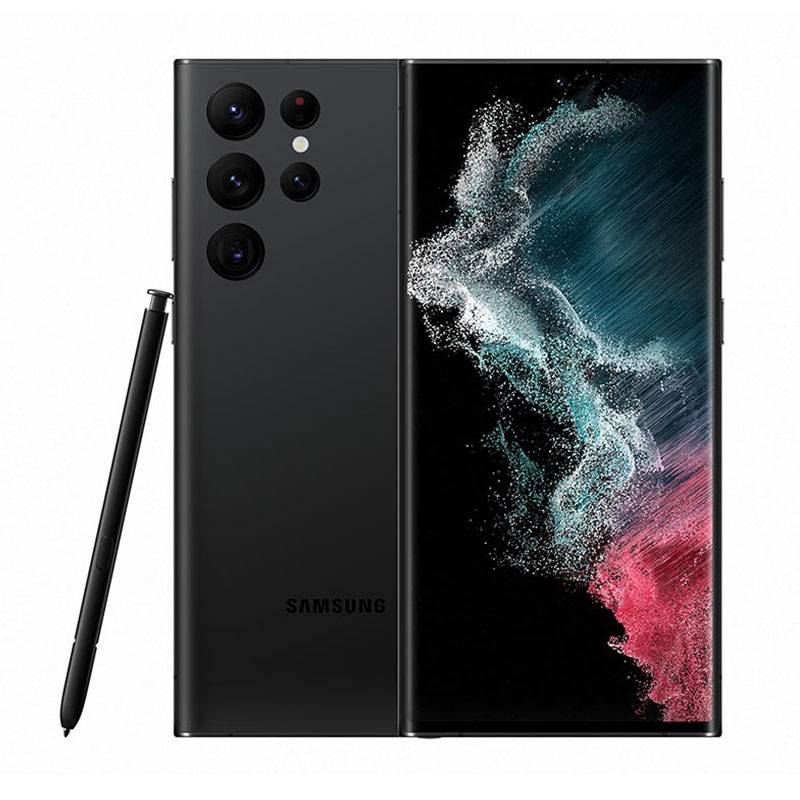 SAMSUNG - Samsung Galaxy S22 ultra 5G 8 + 128GB S908U1 Single Sim Negro