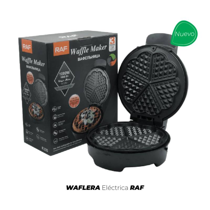 Ripley - MAQUINA PARA HACER WAFLES WAFLERA REDONDA