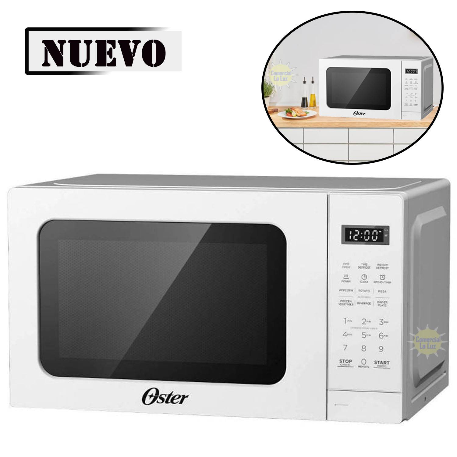 Horno Microondas 20L Oster POGYME3703M Negro