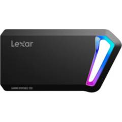 LEXAR - Lexar Blaze Disco SSD Portatil 512GB 2000Mbps Gamer Luz LED USB 3.2