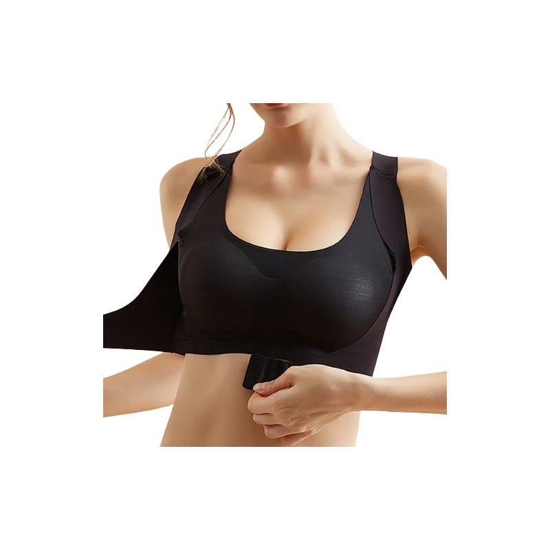 Brasier Faja Corset Corrector de Postura para Mujer Negro