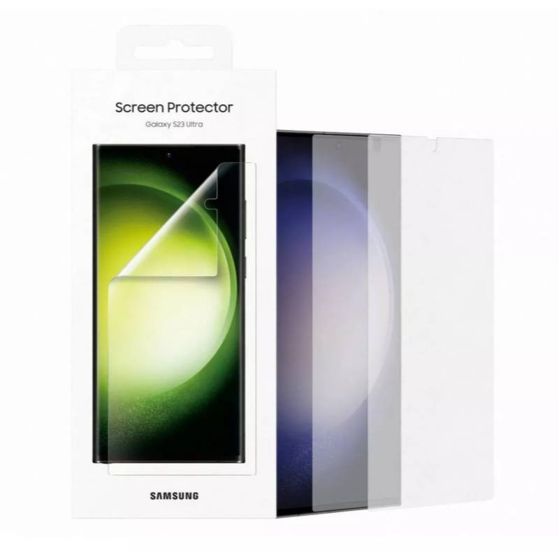 SAMSUNG - Mica Protector Pantalla Samsung Para Galaxy S23 Ultra 2-pack