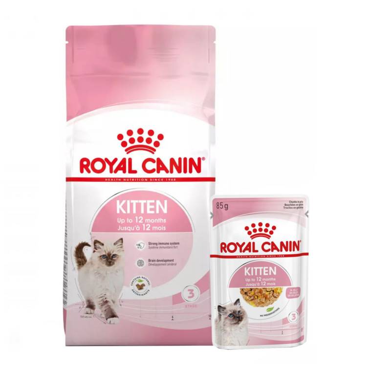 ROYAL CANIN - Royal Canin para Gatitos 2Kg + 1 Salsa para Gatitos 85g