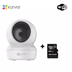 EZVIZ - Cámara De Seguridad Inteligente Para Interiores C6N Full Hd  Ezviz + SD 64 GB