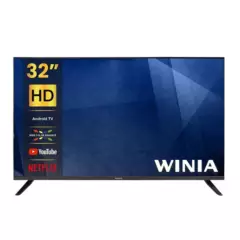 WINIA - Televisor Winia 32 L32B900BQS LED Smart Tv HD Android