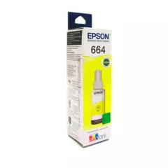 EPSON - TINTA EPSON T664 COLOR AMARILLO ORIGINAL SERIE L BOTELLA