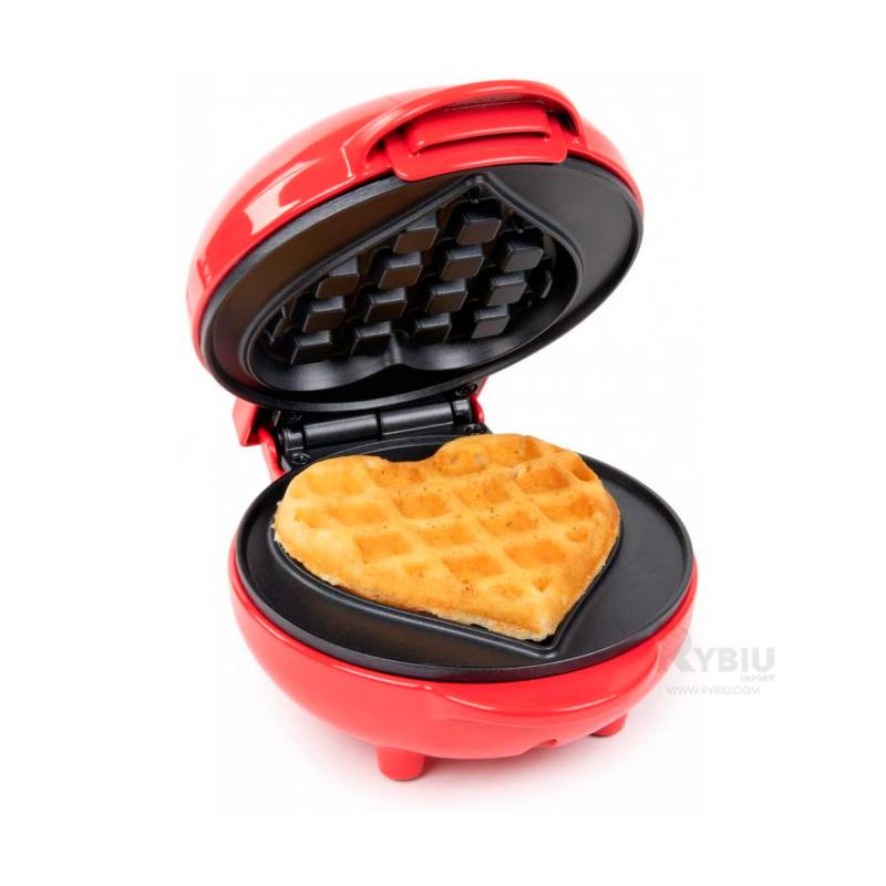 Maquina Para Hacer Waffles Electrica Redonda Gofrera Belga Sandwichera  3-in-1