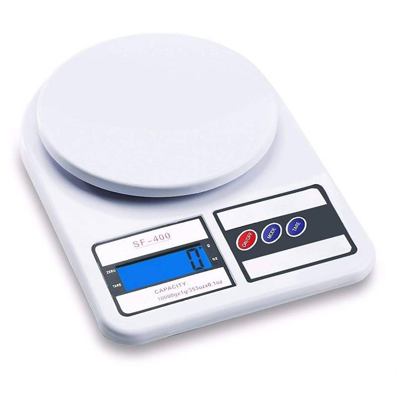 Balanza Cocina 10 Kilos Kg Peso Digital Portatil Cocina Luz