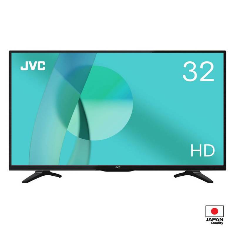 JVC - Televisor JVC 32" LED HD con 3 entradas HDMI con 1 puerto USB  LT-32KB274