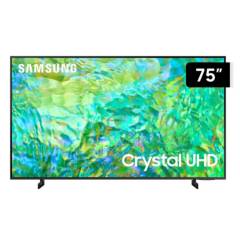 Televisor Samsung Smart TV 75 Crystal UHD 4K UN75CU8000GXPE 2023