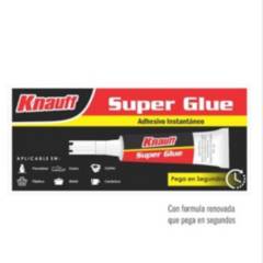 KNAUF - Pegamento Rápido Súper Glue x 1.5gr Knauf  -  Transparente