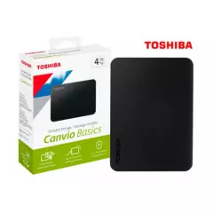 TOSHIBA - Disco Duro Externo 4tb Toshiba Usb 3.0