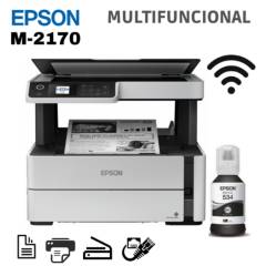 Impresora Multifuncional Epson EcoTank ET-M2170 USBLANWiFi-Monocromatica