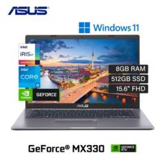 Laptop Asus Core i5-1135G7 8GB Ram 512GB SSD 15. 6" FHD X515EP-EJ665W - Gris