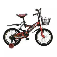 GENERICO - Bicicleta masster para niño aro 16 rojo