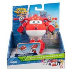 SUPER WINGS - Super Wings Figura Transformable Supercharged Jett