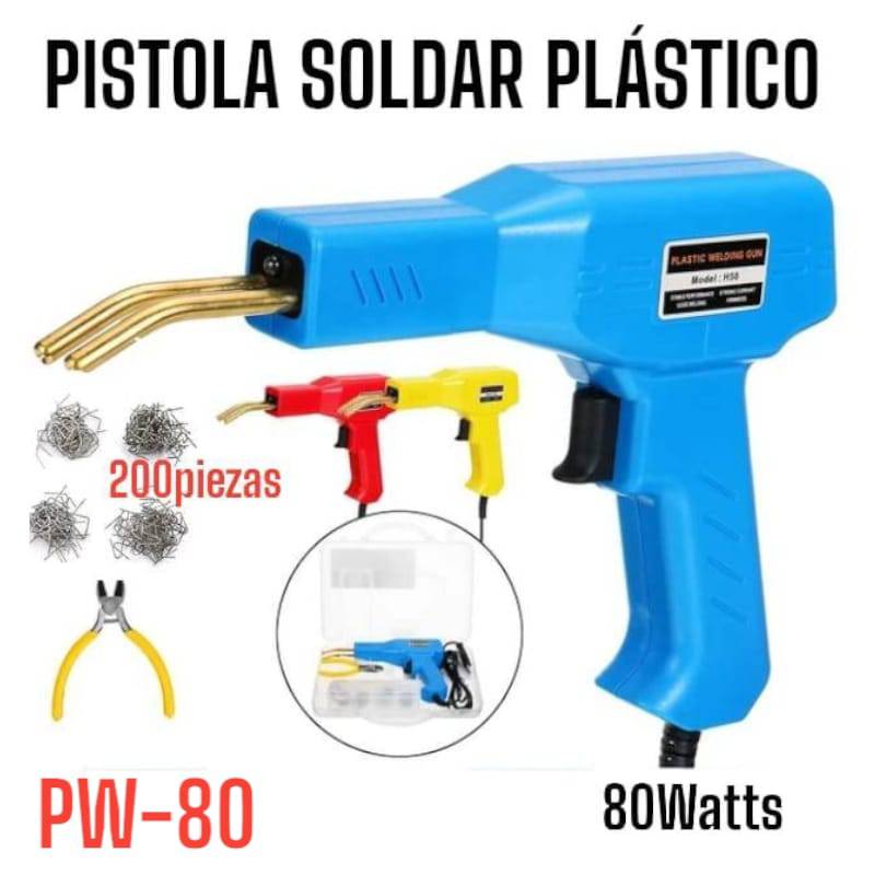 Kit de soldadura plástica (Pistola de soldar + Herramienta