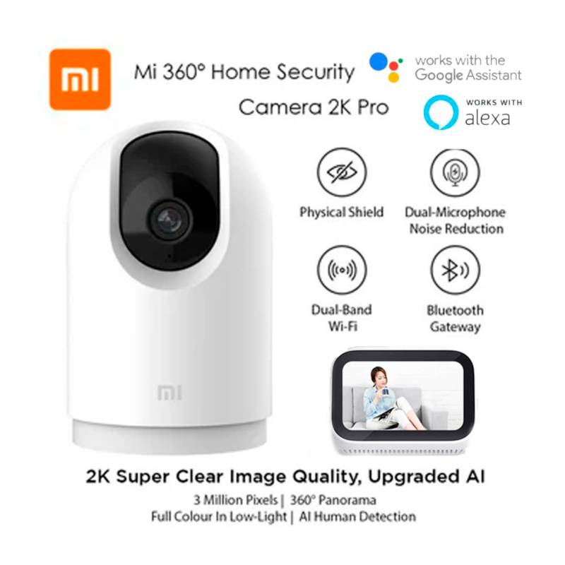 Cámara de seguridad IP Xiaomi Mi 360° Home Security Camera 2K, color Blanco