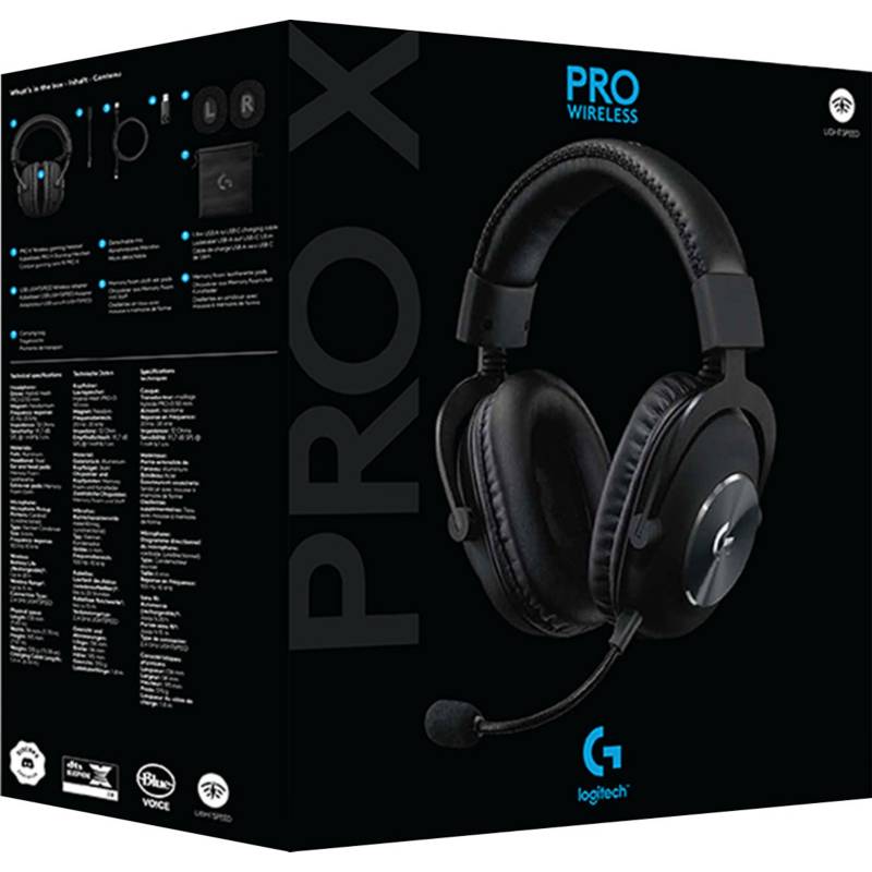 PRO X 2 LIGHTSPEED Auriculares inalámbricos con micrófono LIGHTSPEED para  gaming